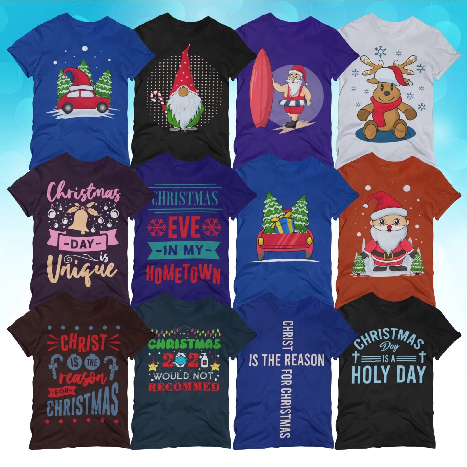 270+ Christmas Design Bundle
