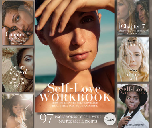 Self-Love Unleashed eBook + Workbook - With Photos Included