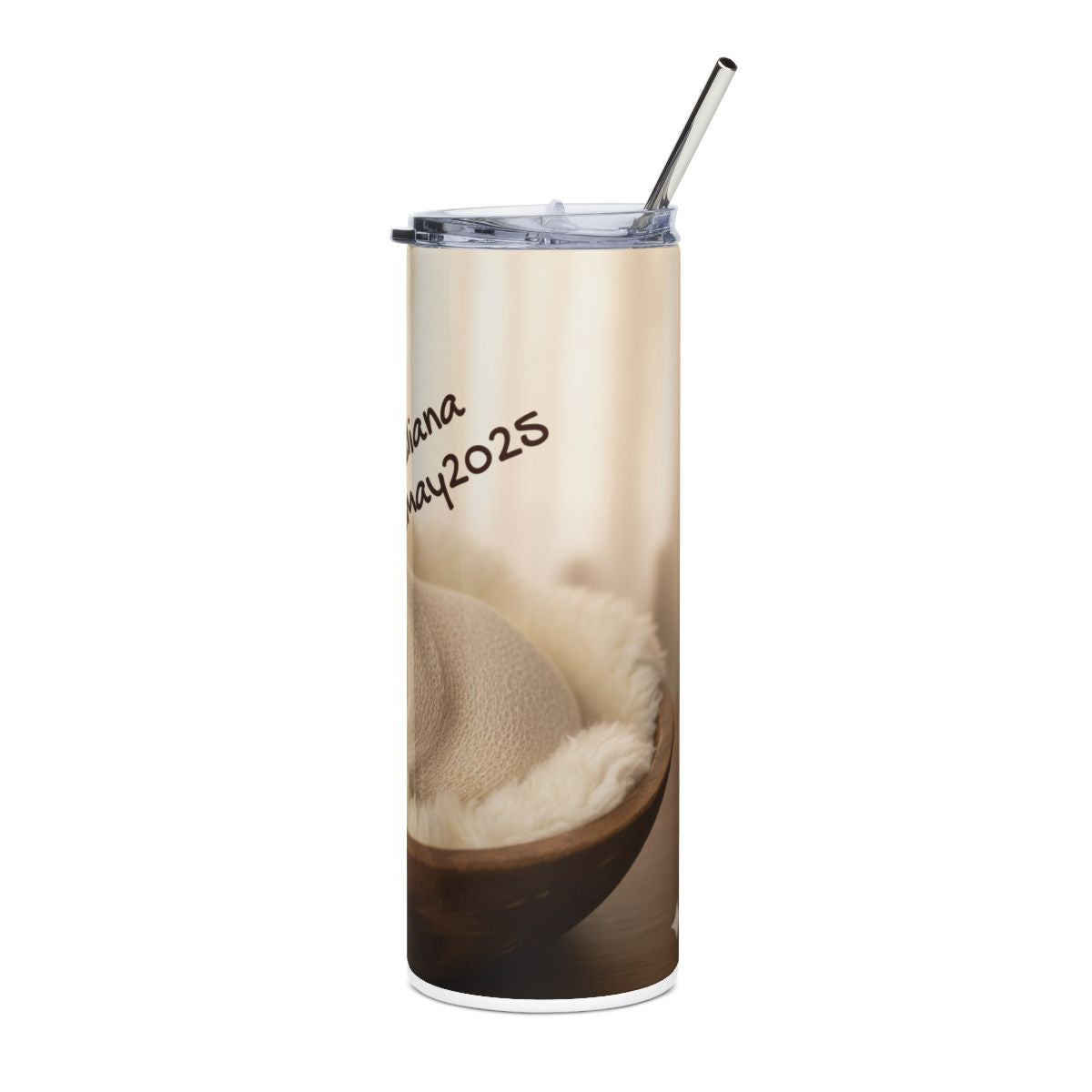 Custom Baby  announcement Photo Tumbler