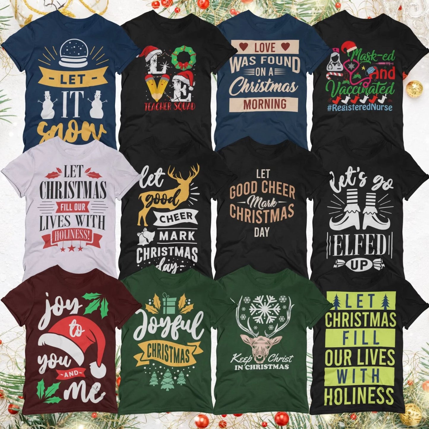 270+ Christmas Design Bundle