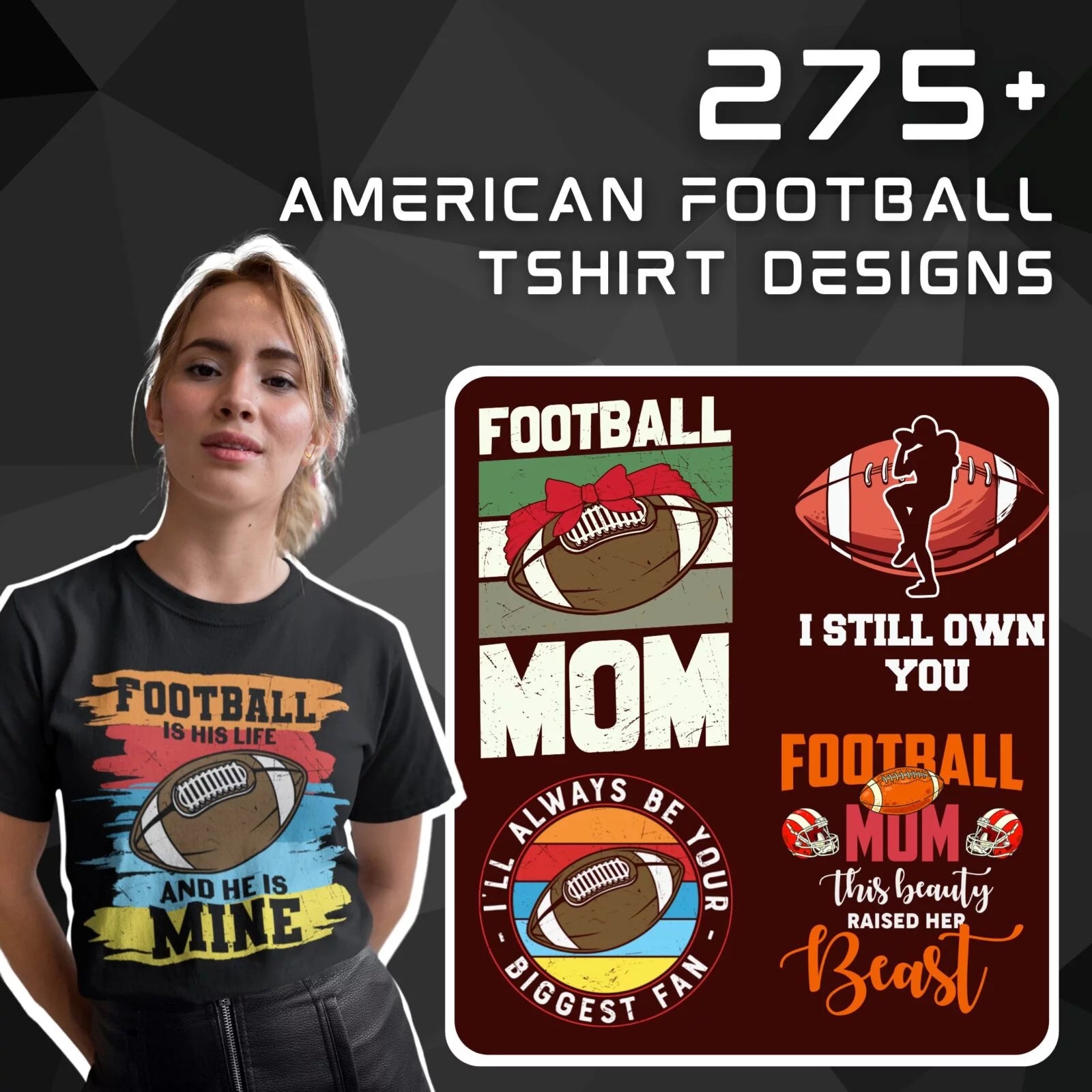 275+American Football Bundle