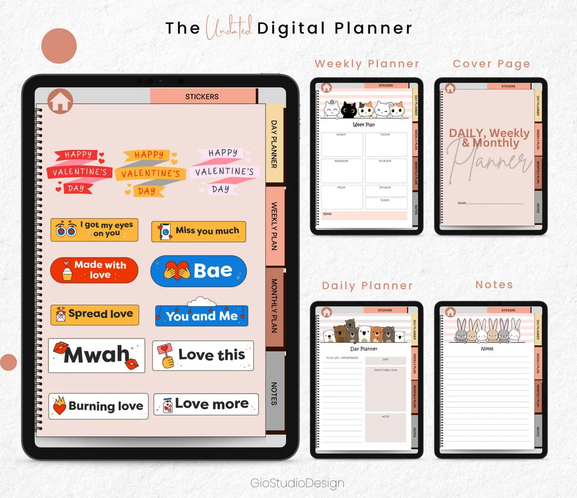 DAILY WEEKLY AND MONTHLY PLANNER