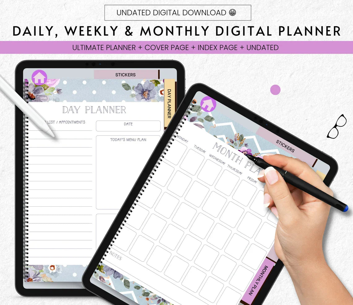 Daily Weekly Monthly Planner