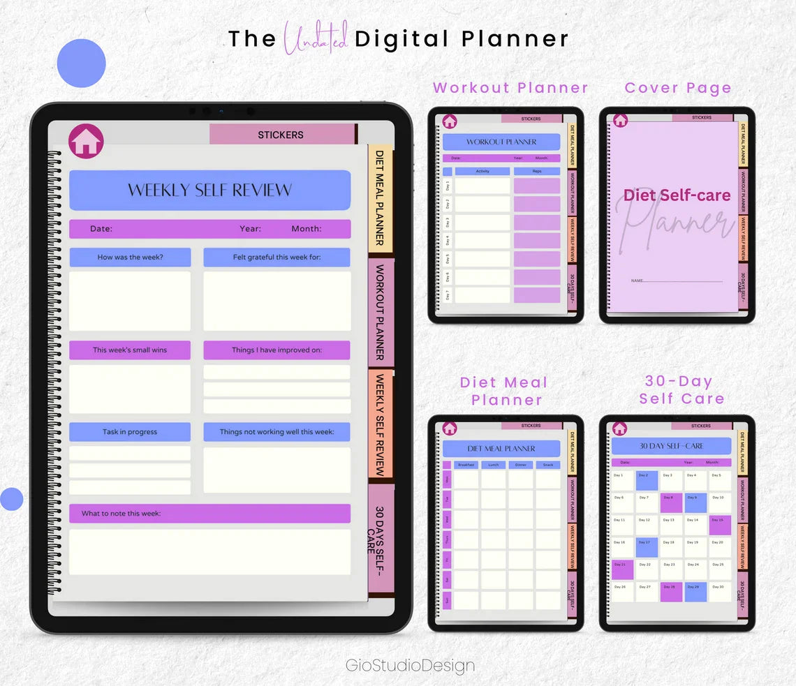 Diet Self-care Planner