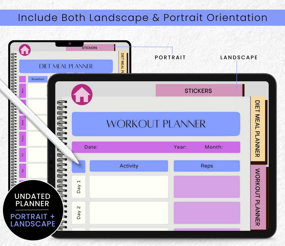 Diet Self-care Planner